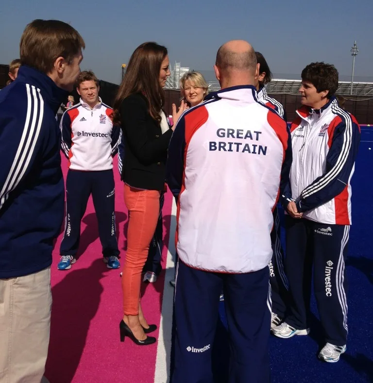 Kate Team GB Hockey Lia SkyNewsOlympic