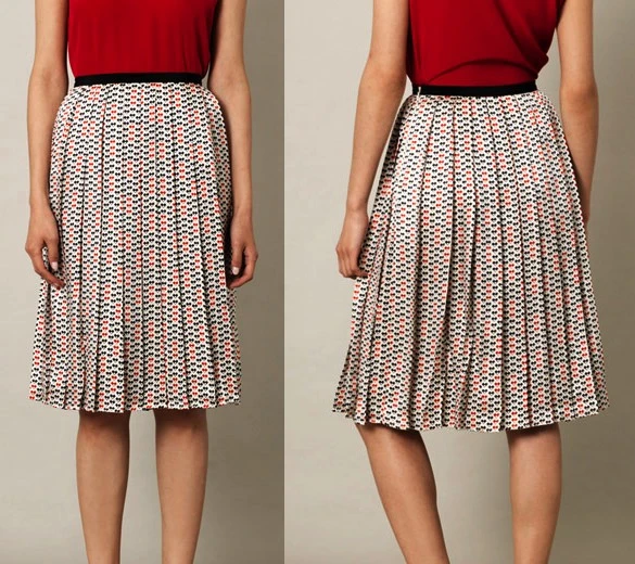 Kate Singapore Raoul Print Skirt Product Two Shot