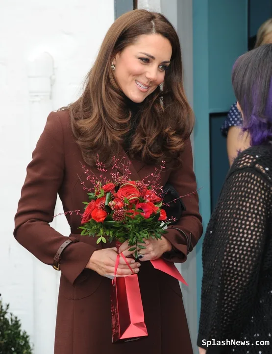 The Duchess of Cambridge visits "The Brink" Alcohol Free Bar
