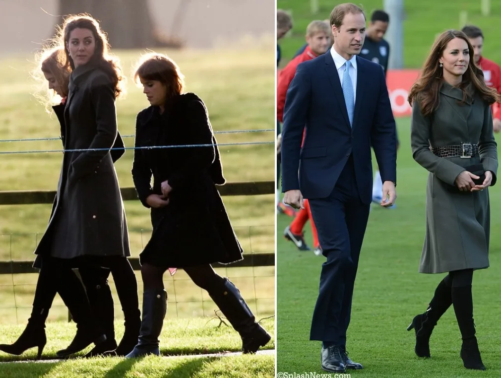 Kate Reiss Angel Fit & Flare Coat Christmas 2011 St George's Park 2012 Ian Jones Splash 2011, Whatling Corbis