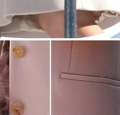 Kate Coat Details Switzerland March 2 2013