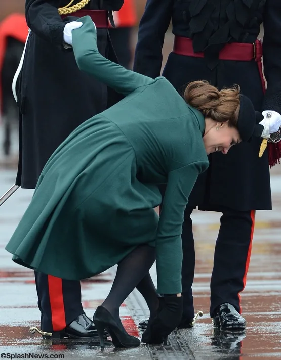 The Duke and Duchess of Cambridge attend the St Patrick's Day Parade