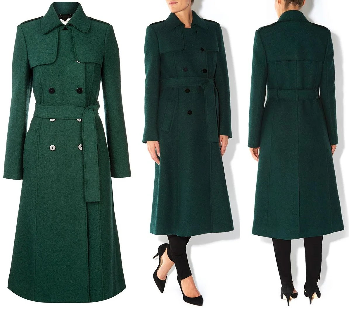 Kate Green Hobbs Persephone Coat St. Patrick's Day 2014