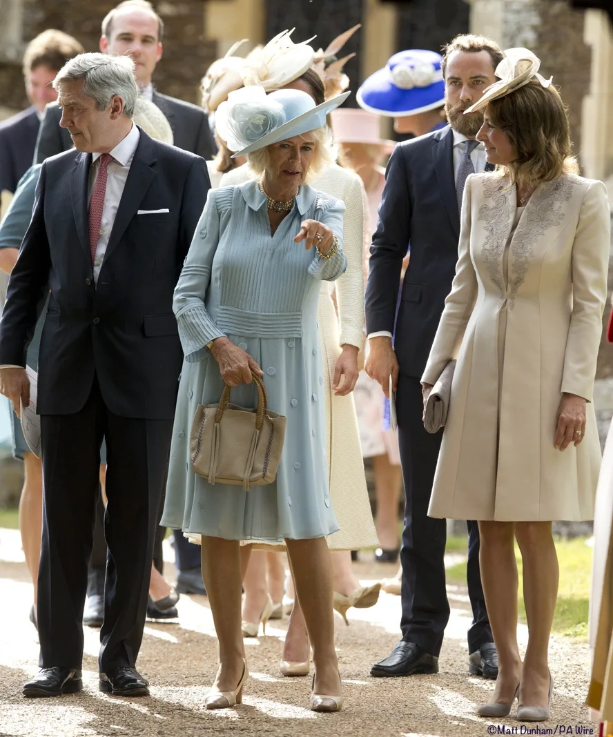 Carole Middleton Charlotte Christening