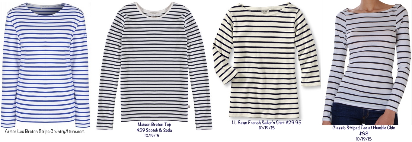 4 Breton Nautical Stripe repliKate Tops October 19 2015