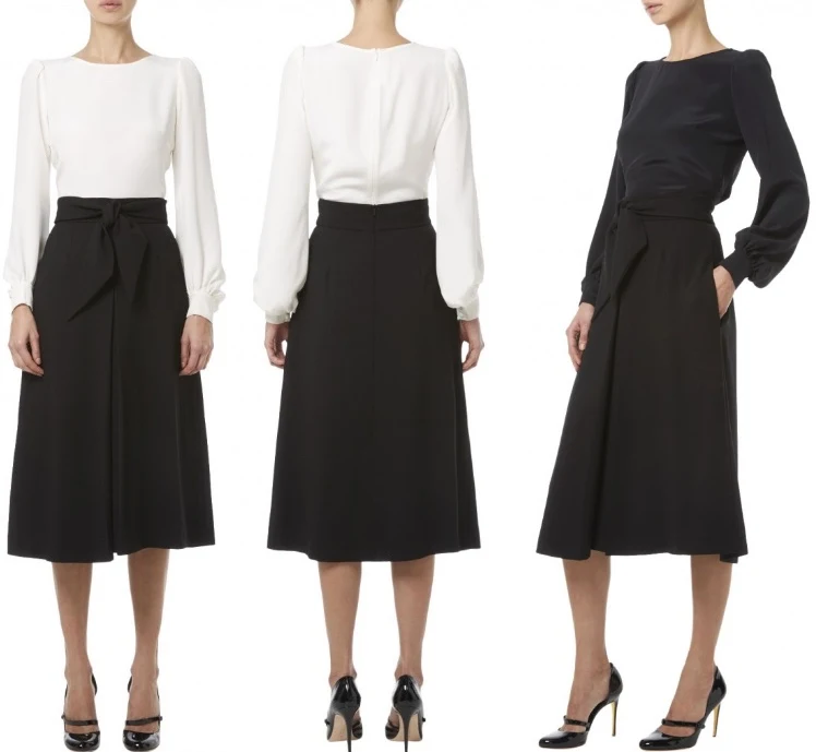Kate Heads Together Launch Goat Binky Blouse in White and Black Product Shots May 16 2016