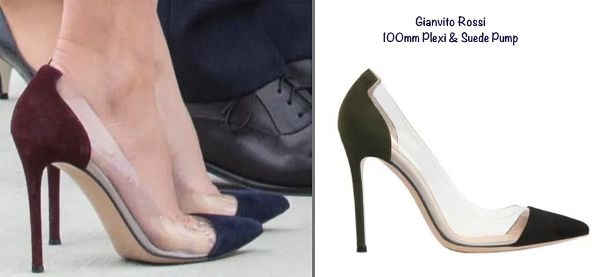 sophie-trudeau-gianvito-rossi-suede-plexi-pumps