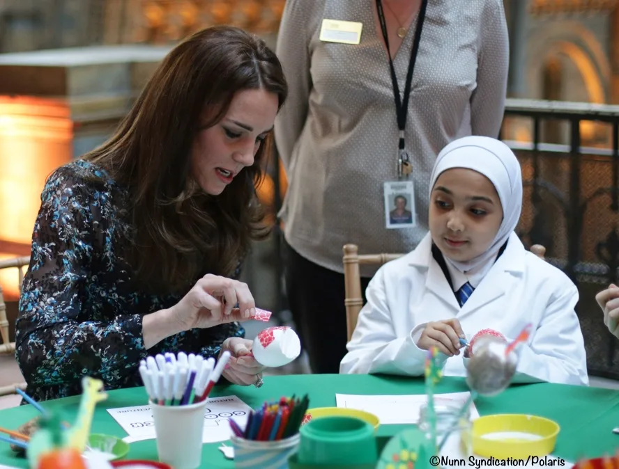 Kate Middleton LK Bennett Cersei Dress Natural History Museum
