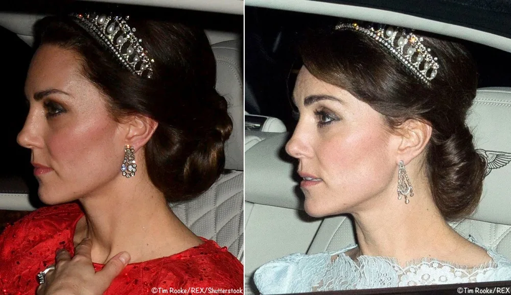 Duchess Cambridge Tiara Diplomatic Reception