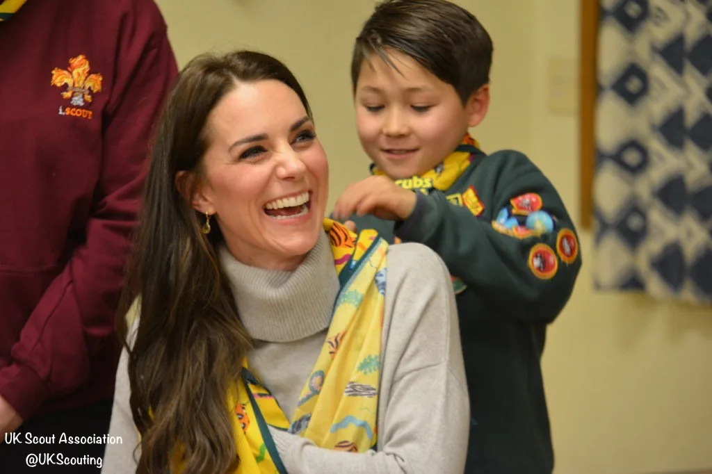 Duchess Kate King's Lynn Cub Scouts 