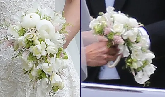 Pippa Wedding Bouquet Two 2 Shots