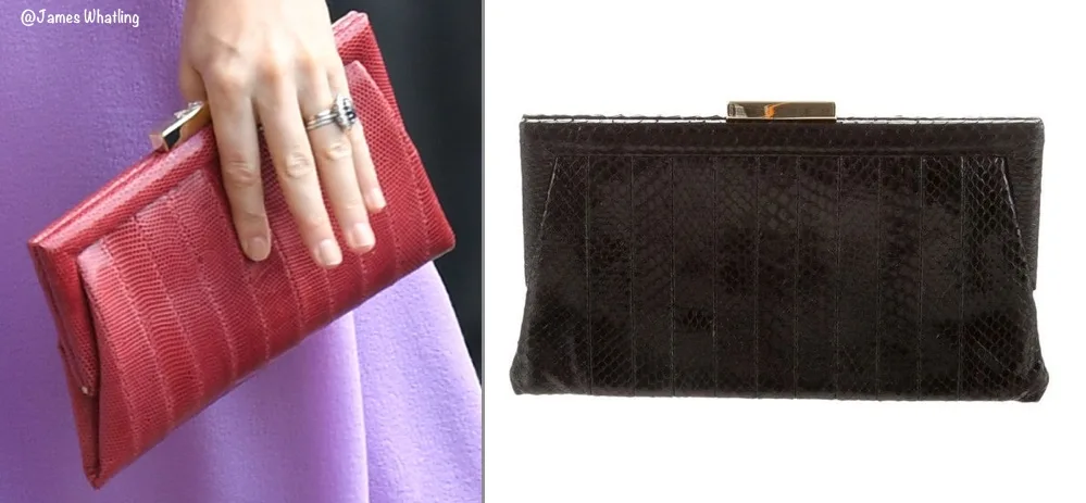 Duchess Cambridge Kate Middleton Hamburg Tour Germany Red Anya Hindmarch Handbag July 21 2017