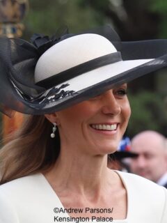 The Princess Mixes New and Vintage Styles for Buckingham Palace Garden Party
